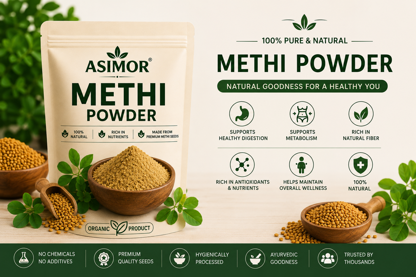 ASIMOR Methi powder