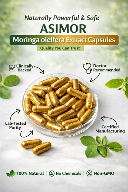 ASIMOR Moringa Oleifera Extract Capsules
