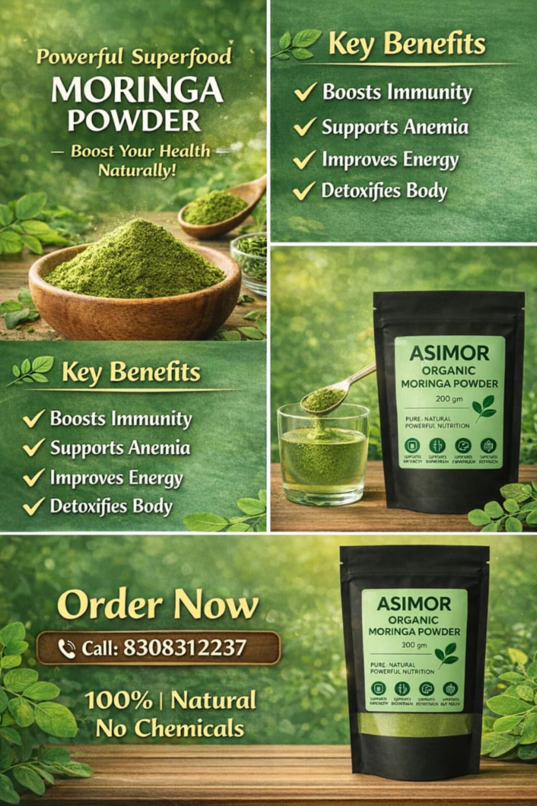 ASIMOR Moringa powder